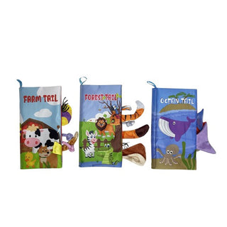 Lucky Baby Discovery Pals™ Tail Cloth Book Set