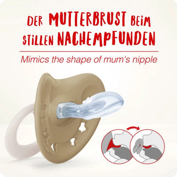 NUK Signature Night Silicone Soother - 0
