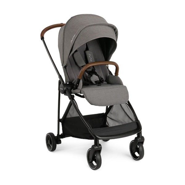 Nuna IXXA Stroller (with car seat adaptor + rain cover ) - Granite