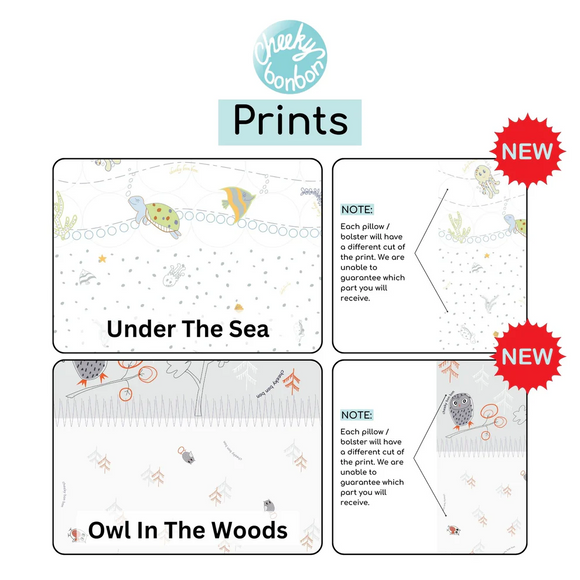 Cheeky Bon Bon Portable Playpen Mattress Cover (66x96.5x7.6cm)