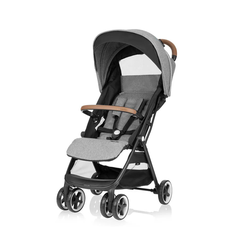 Evenflo Gold Otto Self-Folding Lightweight Travel Stroller - Moonstone Grey - 0