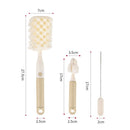 Lucky Baby Swoosh Spongy Bottle Brush With Removable Teat Cleaner-7