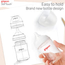 Pigeon SofTouch™ T-Ester Nursing Bottle w/O Nipple - Twin Pack-2