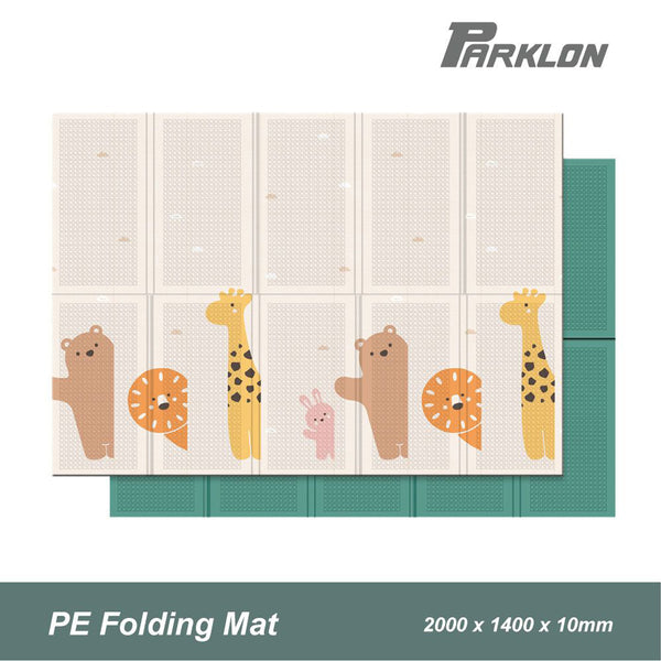 Parklon PE Folding Mat Hello Zoo