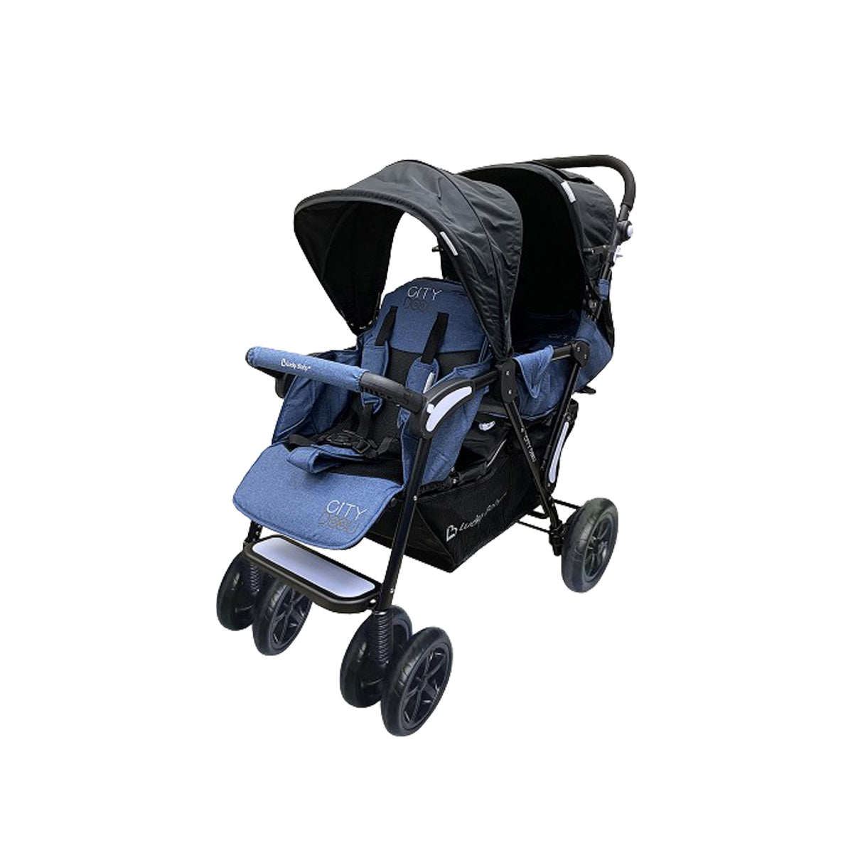 safety 1st double double duo stroller Lucky Baby City Dou Plus™ Twin Stroller (Promo)