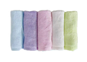 Little Zebra Premium Bamboo Cloth Towel Wash Cloth (25x25cm)(Multi-colour)