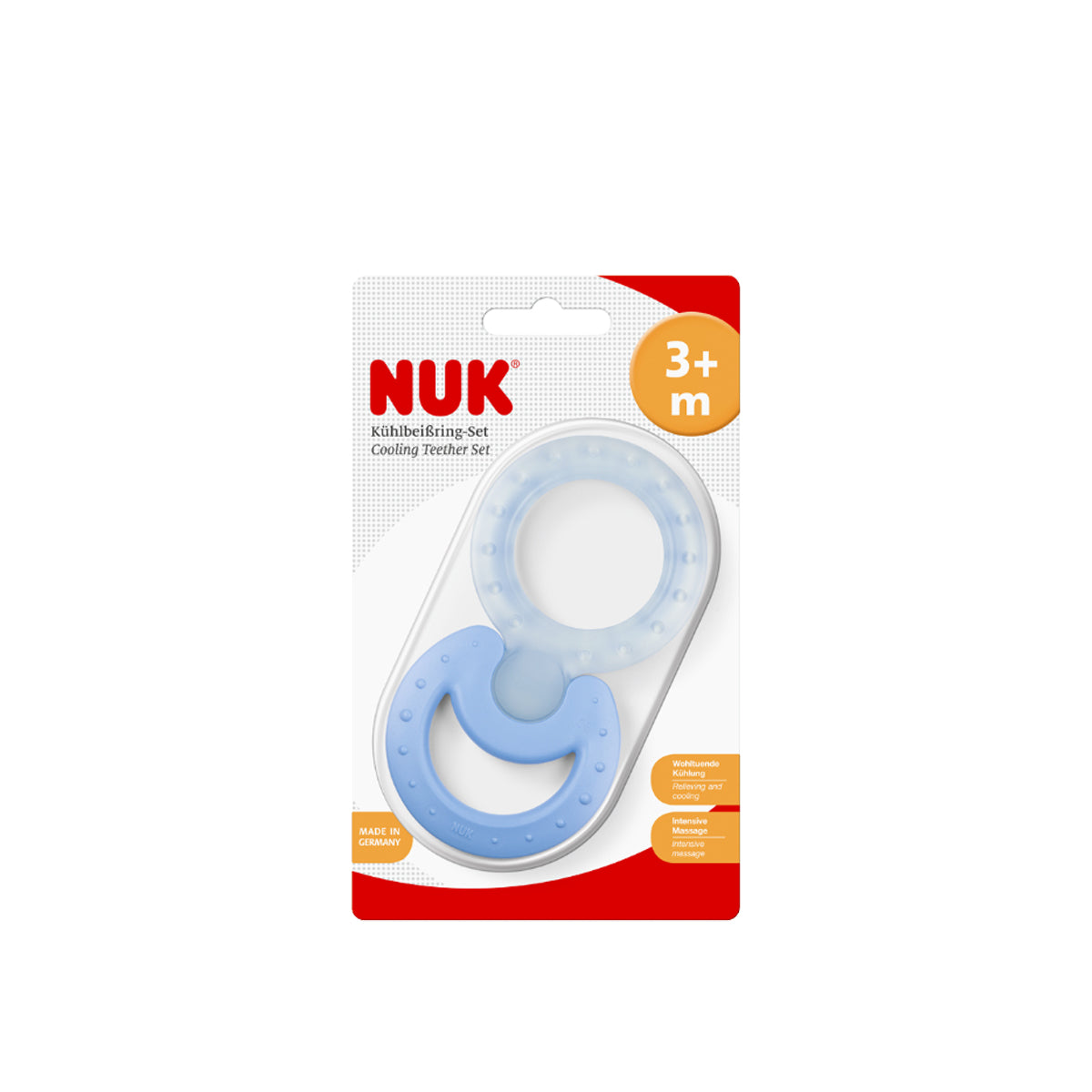 NUK Teether Cooling Ring Set (BPA Free) - 0