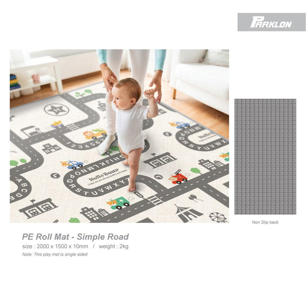 Parklon PE Roll Mat - Simple Road (2000mm x 1500mm x 10mm) (Promo)