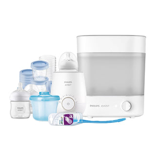 Philips Avent (Grow With Me) Bottle Steam Sterilizers & Bottle Warmer Set (Promo)