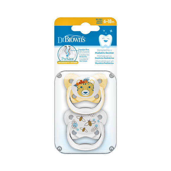 Dr Brown's PreVent Butterfly Shield Pacifier - Stage 2