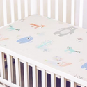 Babydreams 100% Cotton Baby Playpen Mattress Cover/ Fitted Sheet (For 26x38x3/66x97x7.6cm)