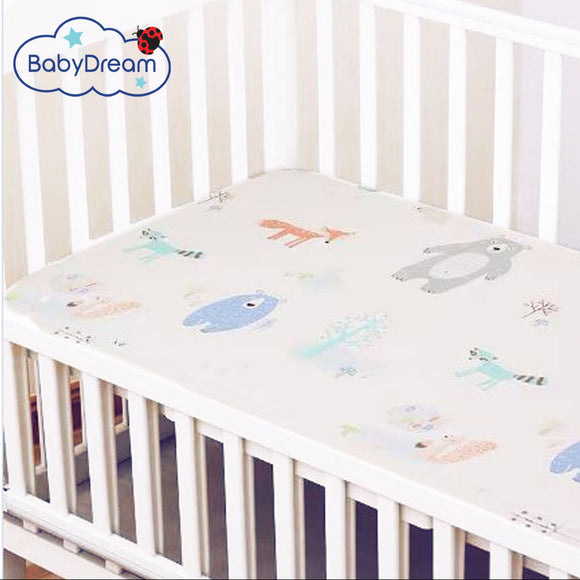 Babydreams 100% Cotton Baby Playpen Mattress Cover/ Fitted Sheet (For 26x38x3/66x97x7.6cm)