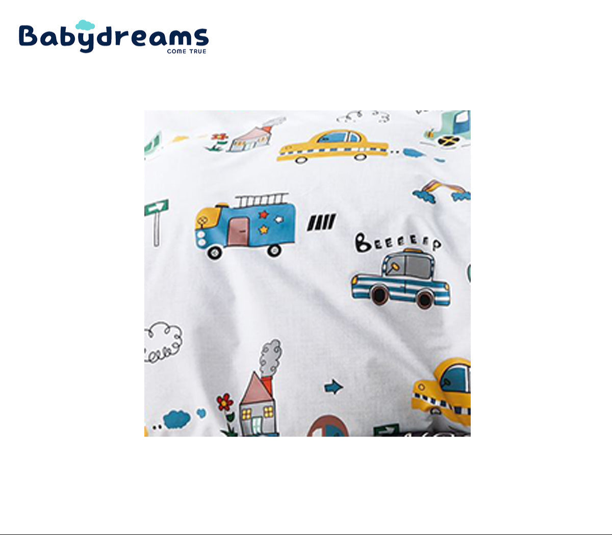 Babydreams 100% Cotton Baby Playpen Mattress Cover/ Fitted Sheet (For 26x38x3/66x97x7.6cm)