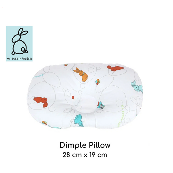 My Bunny Friend Dimple Pillow - Bunny Party