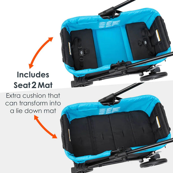 Baby Trend Expedition 2 In 1 Stroller Wagon Plus - Black