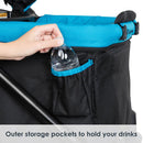 Baby Trend Expedition 2 In 1 Stroller Wagon Plus - Black-7