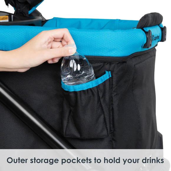 Baby Trend Expedition 2 In 1 Stroller Wagon Plus - Black