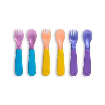 Munchkin ColorReveal™ Color Changing Toddler Forks & Spoons - 6PK