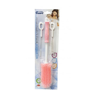 Lucky Baby Rubbery™ Scratchless Silicone Bottle Brush