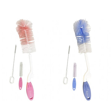 Lucky Baby Rotary™ Bristles Bottle & Nipple/Straw Brush