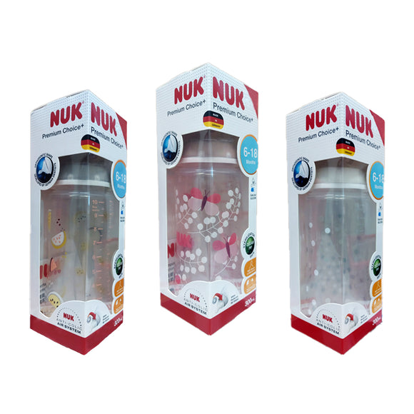 Nuk Premium Choice 300ml PP Bottle Silicone S2 M
