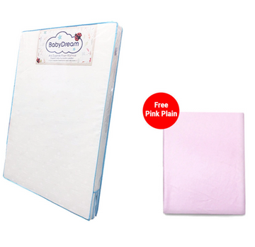 Babydreams High Density Anti-Dust Mite Foam Mattress (71 x 104 x 7.6cm)