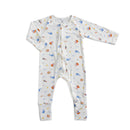 Simply Life Baby Long-sleeved Zipper Sleepsuit (Foldable Mittens & Footies)-4