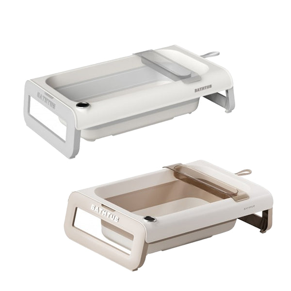 Lucky Baby Paly Collapsible Bath Tub W/Thermometer & Bath Support (Promo)