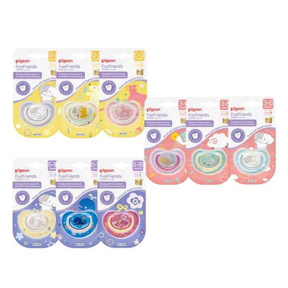 Pigeon FunFriends Pacifier HOWAPIPI (S/M/L)