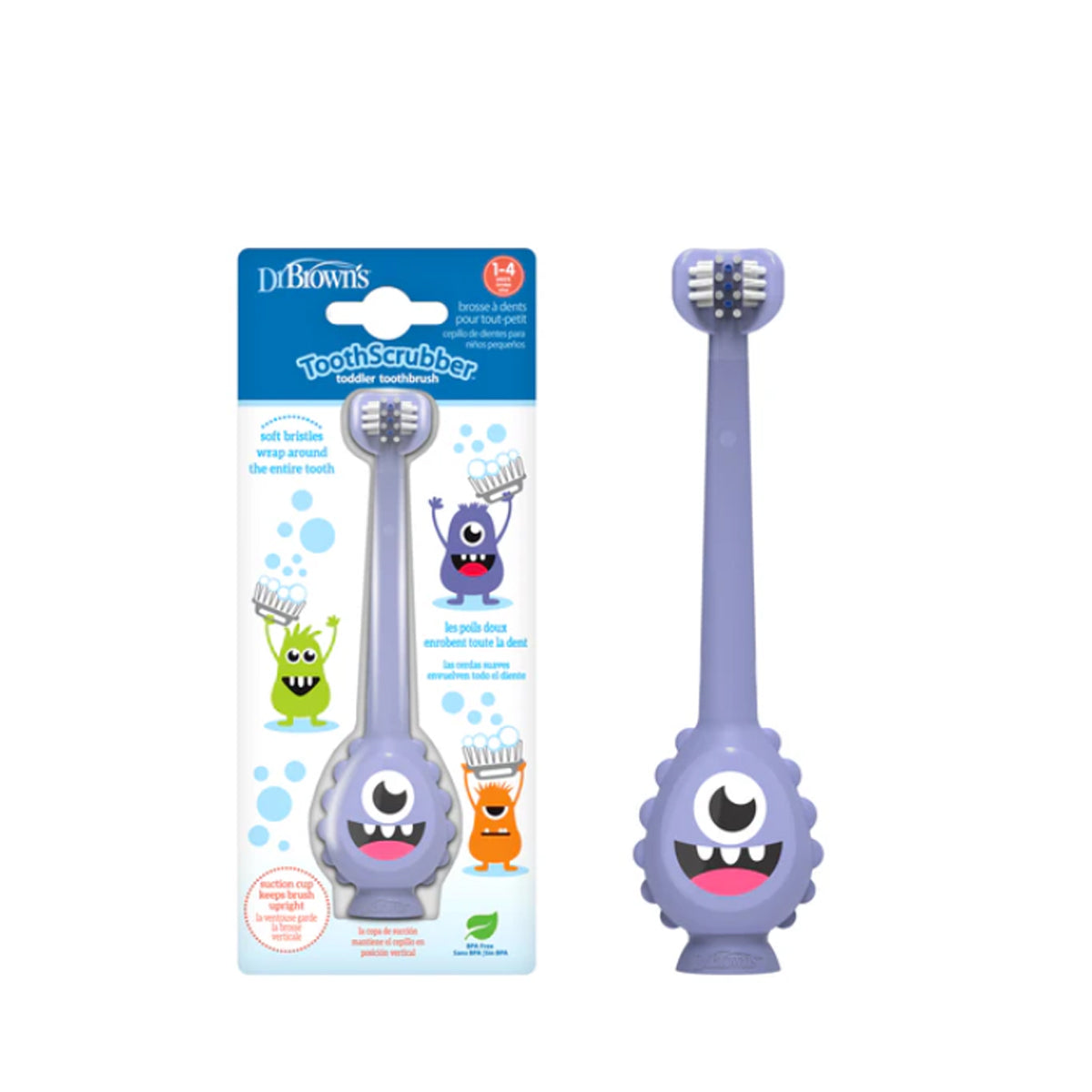 Dr Brown's Toothscrubber Toddler Toothbrush