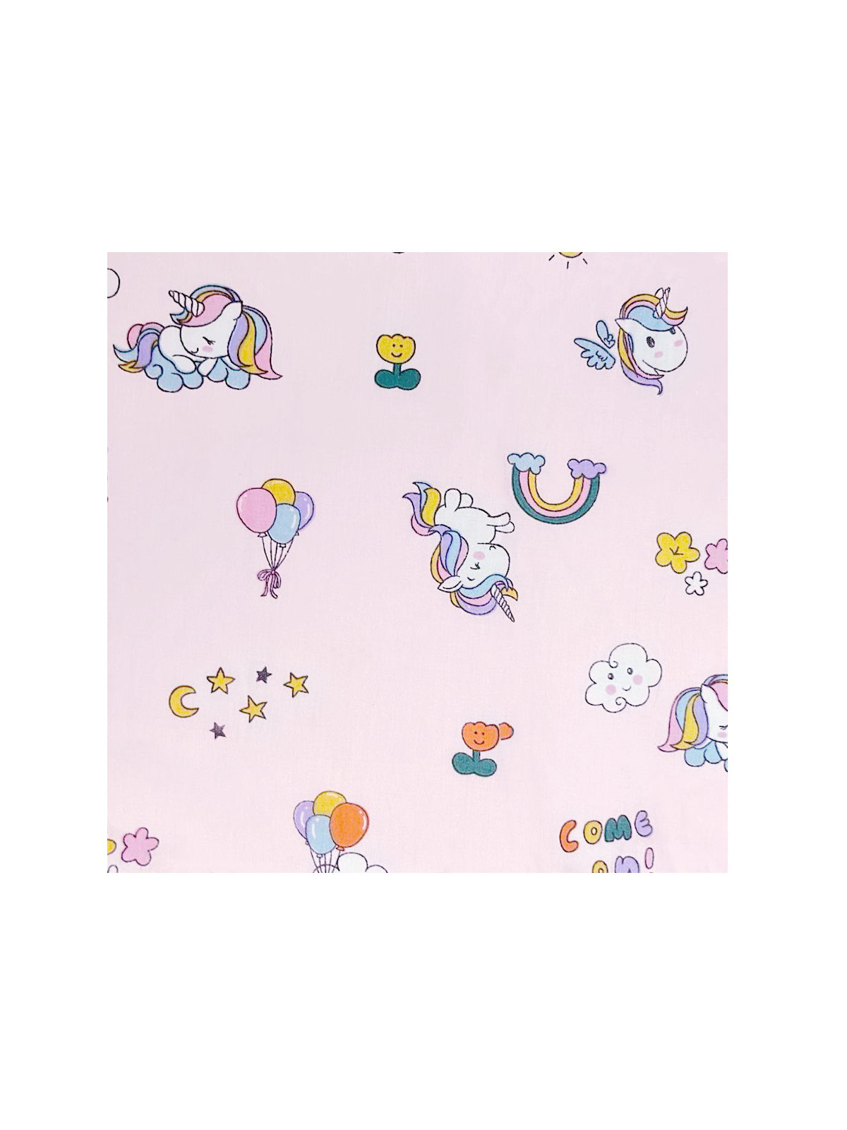 Babydreams 100% Cotton Fitted Bed Sheet/ Mattress Cover- BD809(24''x48''/60x120cm)