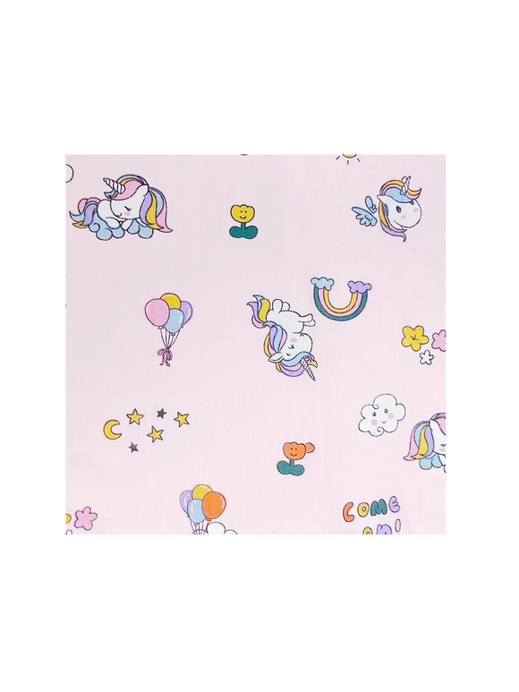 Babydreams 100% Cotton Fitted Bed Sheet/ Mattress Cover- BD809(24''x48''/60x120cm)