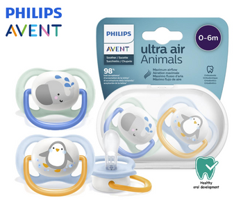 Philips Avent ultra air pacifier (0-6M) (Twin Pack) - 0