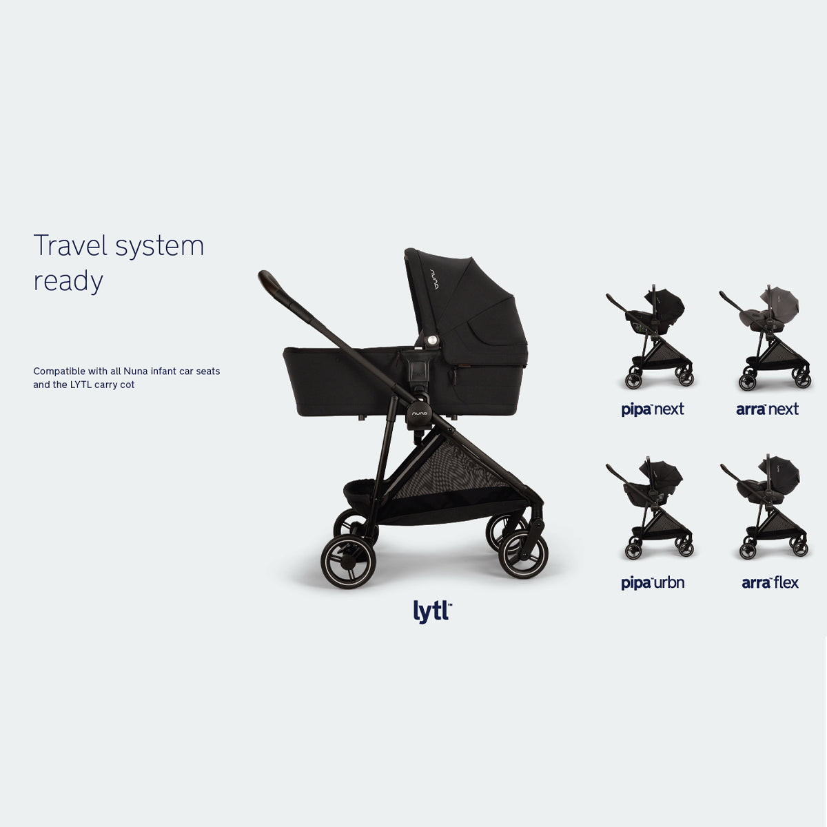 Nuna IXXA Next w/ad&rc Stroller | Baby Kingdom Pte Ltd