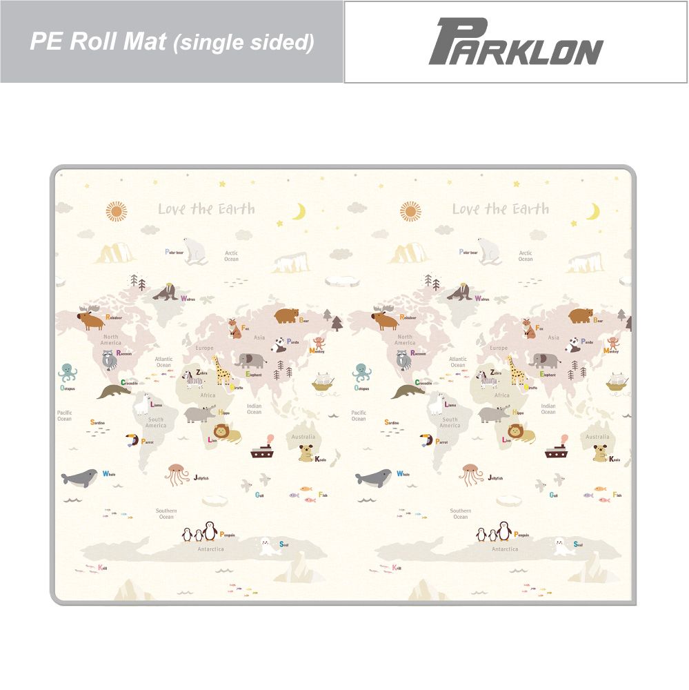 Parklon Single Sided PE Roll Mat Love the Earth (2000mm x 1500mm x 15mm)