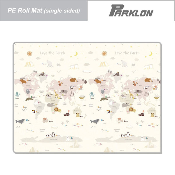 Parklon Single Sided PE Roll Mat Love the Earth (2000mm x 1500mm x 15mm)