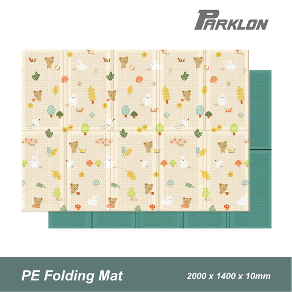 Parklon PE Folding Mat Coco Bear Picnic (2000MM X 1400MM X 10MM)