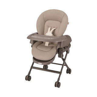 Combi Nemulila Fit AQ High Chair / Parenting Station - Beige (Promo)