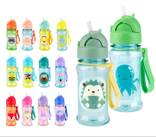 Skip Hop Zoo Tritan Renew Straw Bottle (355ml)