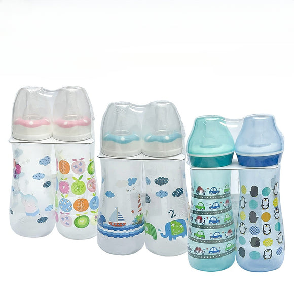 Tollyjoy Little Precious Slim Neck PP Milk Bottles 250ml