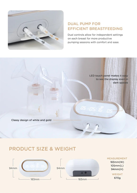 Spectra Dual Compact Electric Breast Pump