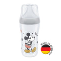 NUK Perfect Match Temperature Control Feeding Bottles with Soft Silicone Teat 260ml - 3m+