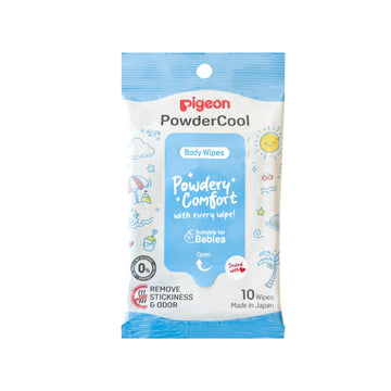 [ NOT FOR SALE ] PIGEON POWDER COOL BABY WIPES (10PCS/PACK)