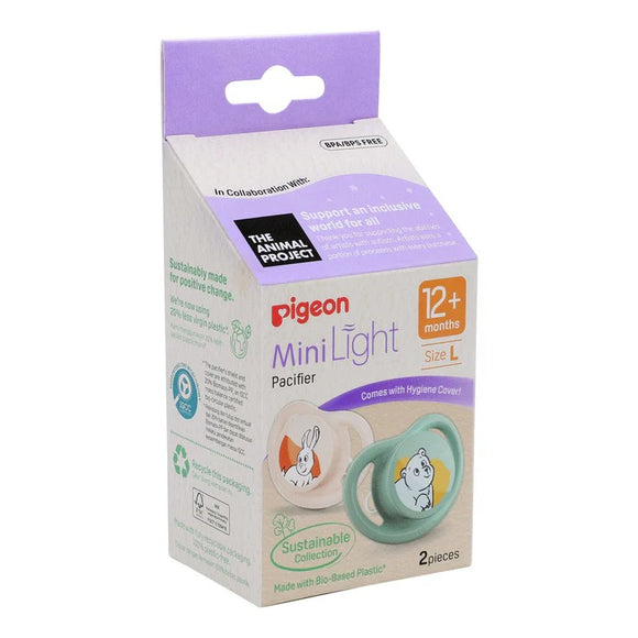 [ NOT FOR SALE ] PIGEON MINI LIGHT PACIFIER - 12M+