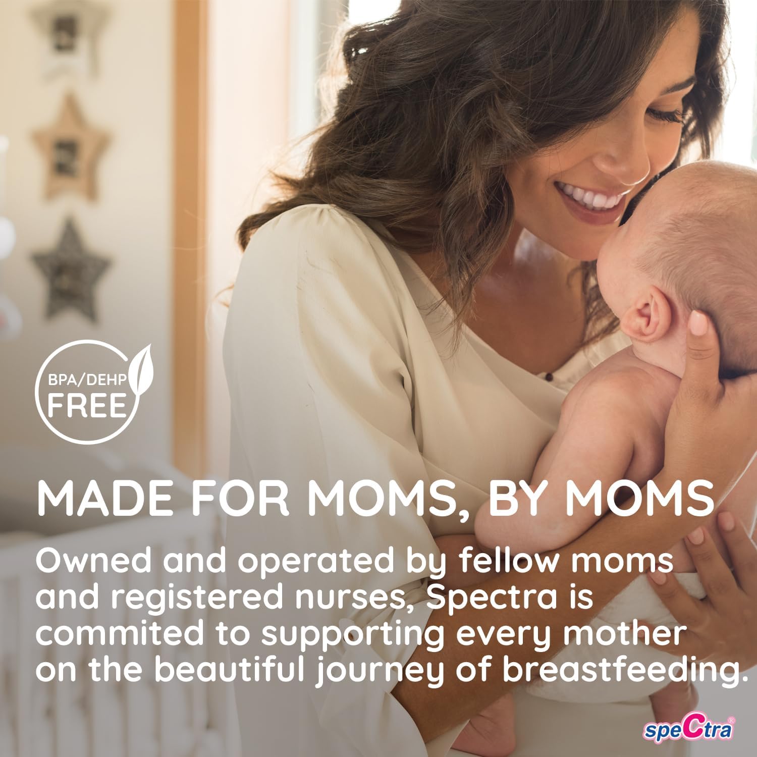 Spectra - Wide Breast Shield Set for Breast Milk Pumps - S 24mm