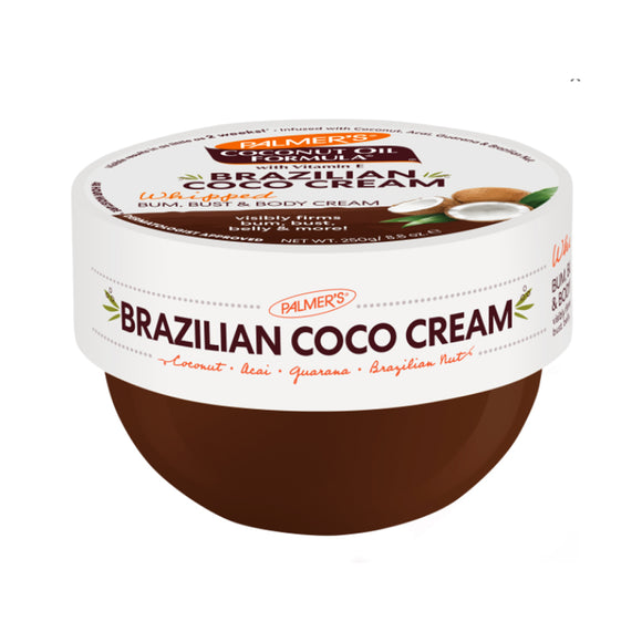 Palmer's Brazilian Coco Whipped Bum, Bust & Body Cream 250g