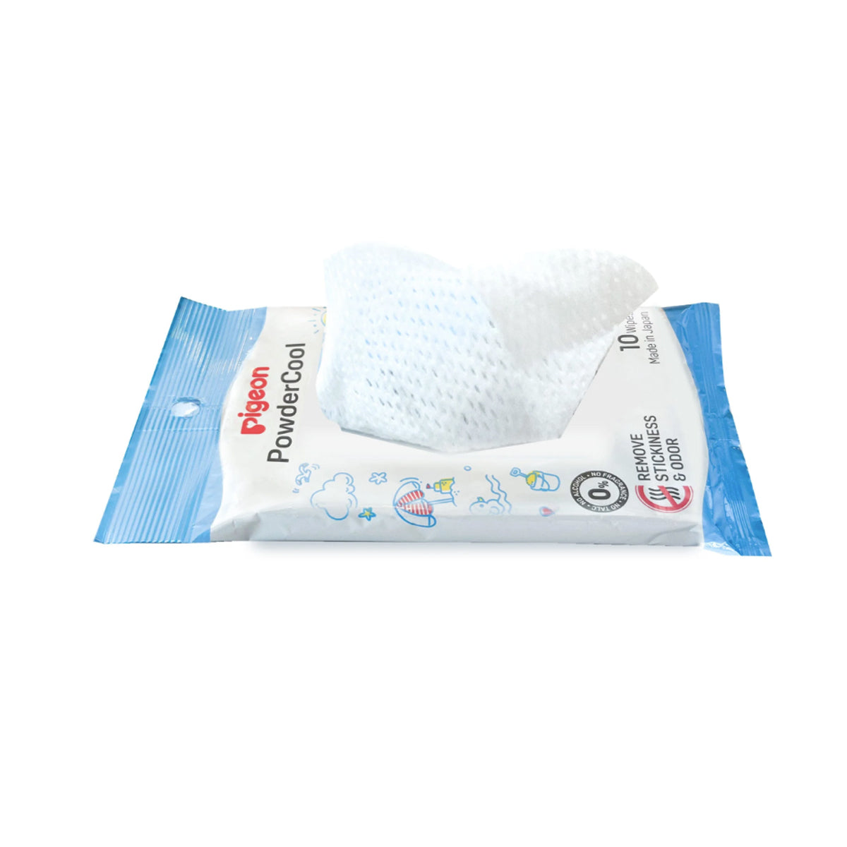 Pigeon PowderCool Body Wipes