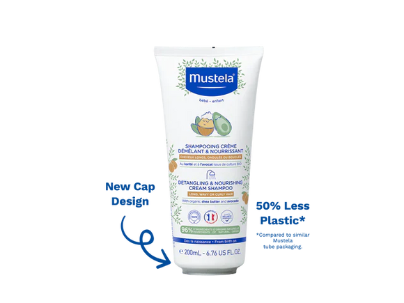 Mustela Detangling & Nourishing Cream Shampoo 200ml
