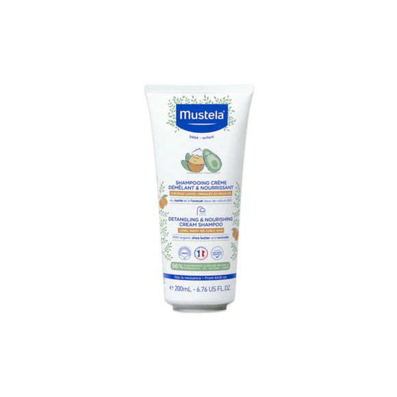 Mustela Detangling & Nourishing Cream Shampoo 200ml