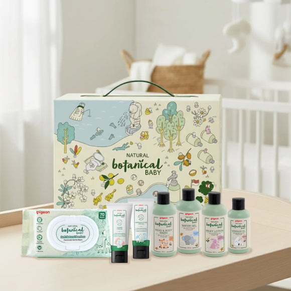 Pigeon Natural Botanical Skincare Set